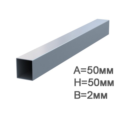 Профильная труба 50х50х2мм